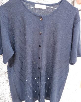 maglia con strass 