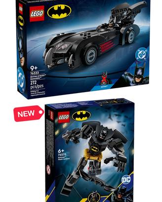 LEGO 76333 Batman & Robin Batmobile 76270 Mech
