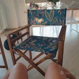 Sedie regista  da esterno