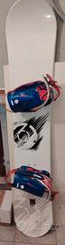 Tavola Snowboard Nitro con attacchi 