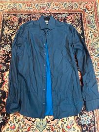 Camicia Camicissima Trendy - Blu Scuro a MicroPois