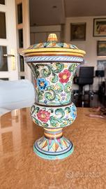 Vaso ornamentale in ceramica – L’Antica Deruta