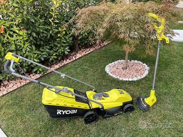 Set tagliaerba e taglia bordi Ryobi