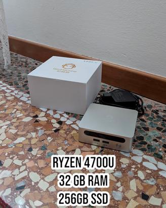 GenMachine Ryzen 4700u 32GB Ram
