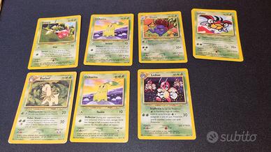 Pokémon Lotto Neo Genesis (2000) - 7 Carte