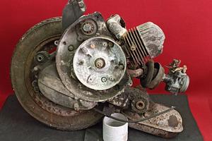 Motore Piaggio Vespa 50 V 3 marce PK HP da restaur