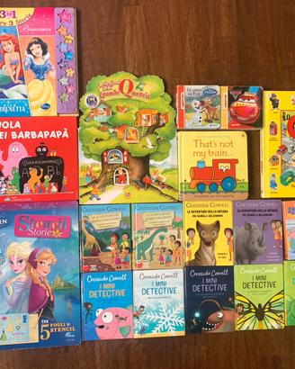 Libri 18 pezzi ( peppa pig, tony wolf, barbapapa’)