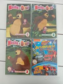 DVD Masha e Orso e Blaze