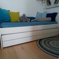 Letto con estraibile