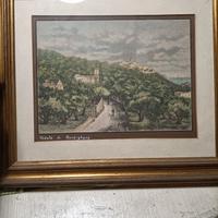 quadro veduta di Bordighera 