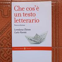 Che cos'è un testo letterario di Chines - Varotti