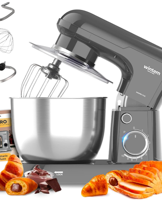 Planetaria Silenziosa Multifunzione 1500W Acciaio