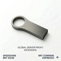 Chiavetta USB 64GB Metallo Satinato