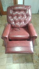 Poltrona a vibrostimolazione muscolare