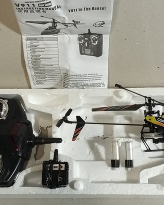 Elicottero Radiocomandato WLTOYS V911 4 ch 2,4 ghz