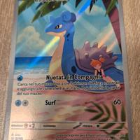 carta pokemon lapras di misty holo