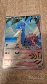 carta pokemon lapras di misty holo