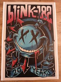 poster Blink 182 stampa decorativa formato A3 