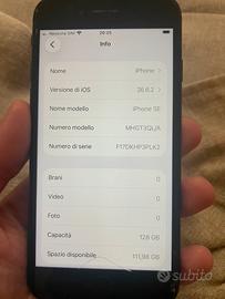Iphone SE 2020 128gb nero apple
