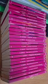 set 80 romanzi d'amore harmony e mix