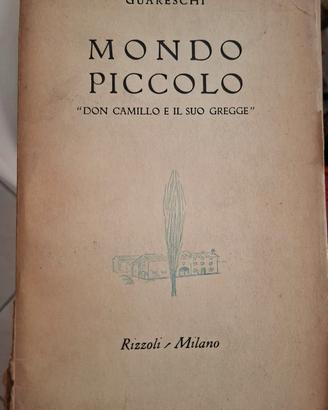 Libro vintage Mondo Piccolo "Don Camillo e il suo