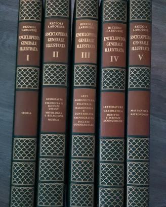 Enciclopedia generale illustrata Rizzoli Larousse