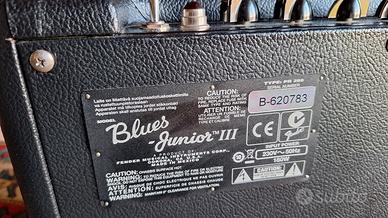 Ampli valvolare Fender Blues Junior III