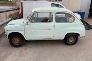 Fiat 600d del 63 da restaurare