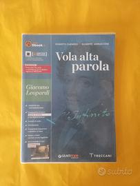 LIBRO "vola alta parola" Giacomo Leopardi