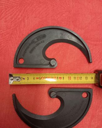 Lama ricambio cesoia tagliacavi a cremagliera