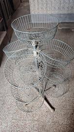 Cesti in ferro porta merendine