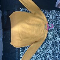 maglione giallo Zara