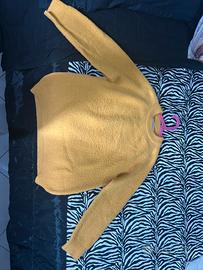 maglione giallo Zara