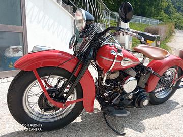 Harley Davidson 750 wl del 1942