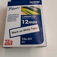 etichette per brother Tape Cassette 12mm