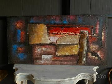 Quadro astratto su tela