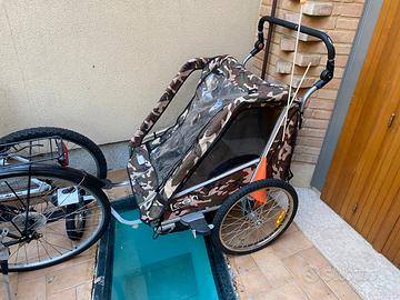 Carrello appendice bicicletta