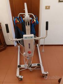 Sollevatore con imbracatura per disabili,a batteri