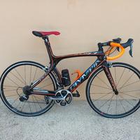 bici da corsa olimpia in carbonio