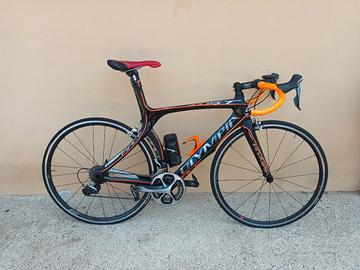 bici da corsa olimpia in carbonio