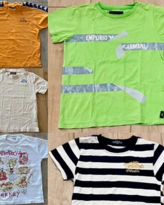Set 5 T-shirt bambini ARMANI