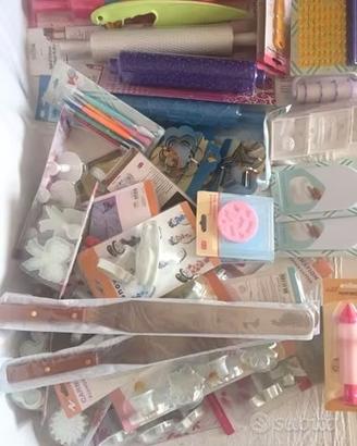135 pezzi misti per cake design