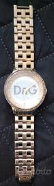  Orologio D&G placcato oro