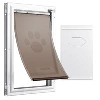 Porta per Animali Domestici Telaio in Alluminio