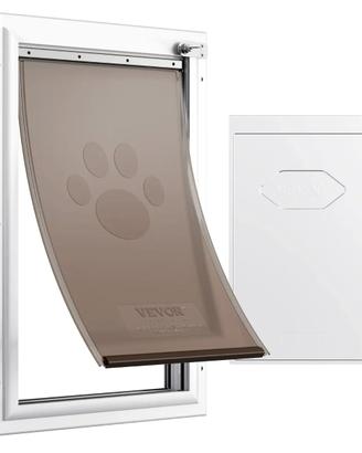 Porta per Animali Domestici Telaio in Alluminio