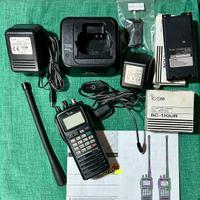 ICOM IC-A6E VHF  + BC-119N Charger + BC-110DR