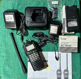 ICOM IC-A6E VHF  + BC-119N Charger + BC-110DR