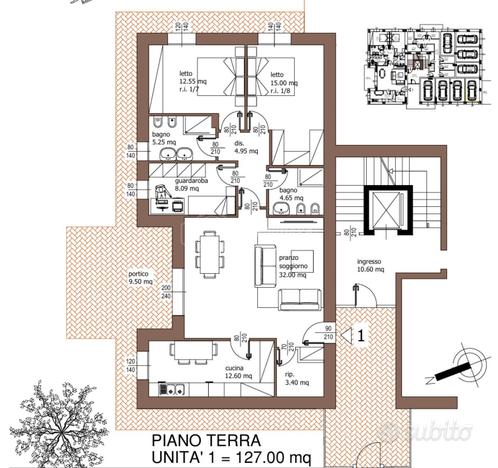 Appartamento di nuova costruzione con Giardino e I