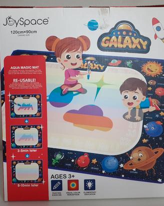 Joyspace Galaxy, tappeto acqua doodle 120x90