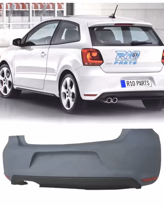 PARAURTI POSTERIORE VOLKSWAGEN VW POLO 14- LOOK GT